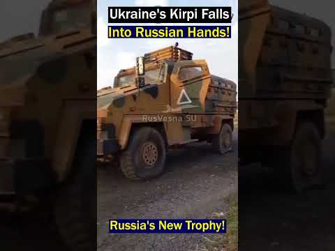 Another NATO MRAP Seized: Kirpi Now in Russian Hands