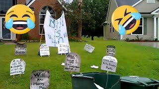 FUNNY 40th BIRTHDAY PRANK /OVER THE HILL/Caught On Tape/ Funny Birthday Prank / FUNNY BIRTHDAY IDEAS