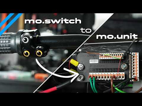 Motogadget Official: mo.unit Install - Part 5 | mo.switch Installation