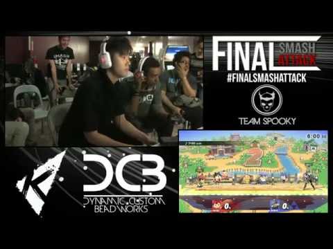 Final Smash Attack - SSB4 High Stakes Invitational 1v1 - iQHQ RIBS vs LOF False
