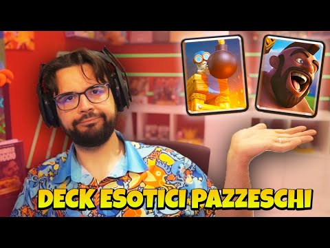 Trovando dei DECK ESOTICI incredibili ! - CLASH ROYALE