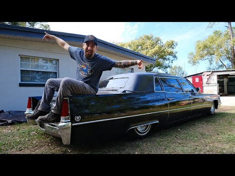 Slamming My 1970 Cadillac Fleetwood! Air Ride Install on This Beast