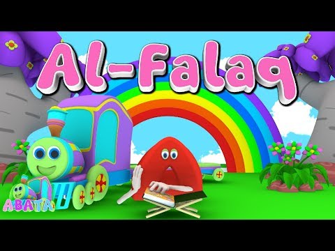 Animation 3D Juz Amma Al - Falaq | Recite Quran with Battar Train Hijaiyah | ABATA Channel
