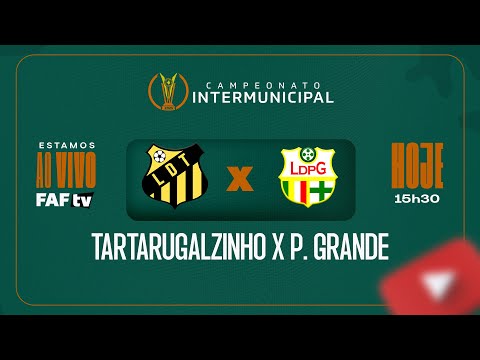 TARTARUGALZINHO X PORTO GRANDE | CAMPEONATO INTERMUNICIPAL 2025 | AO VIVO COM IMAGEM