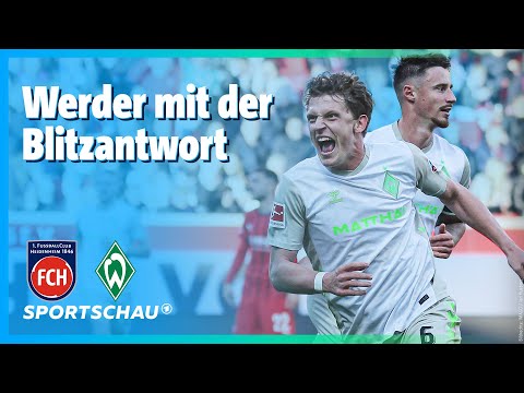 1. FC Heidenheim – Werder Bremen Highlights Bundesliga, Matchday 7 | Sportschau Football