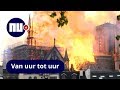 Verwoestende brand Notre-Dame van uur tot uur