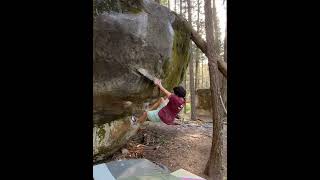 Video thumbnail of Bridalveil Pogo, V7. Yosemite Valley