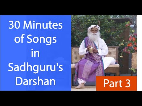 30 Minutes of Songs in Sadhguru's Darshan | Part 3