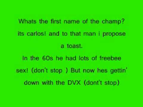 The Lonely island ft. E-40 - Santana DVX w/lyrics