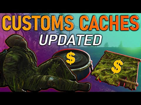 ALL 23 Custom's Hidden Stashes - Jaeger Cache Location Guide - Escape From Tarkov - 12.7