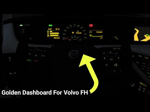 Gold Dashboard for Volvo FH 1.0