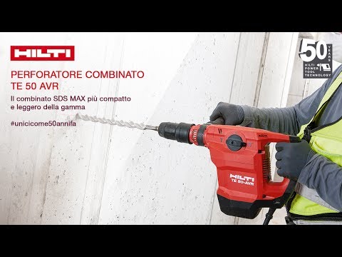 Perforatore combinato TE50 AVR: #unicicome50annifa