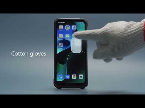 Blackview BL8800 Series: Glove Mode Test