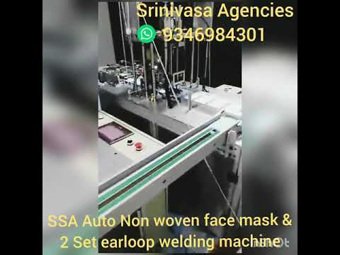 Fully Automatic Face Mask Making Machine