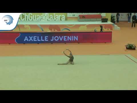 Axelle JOVENIN (FRA) - 2018 Rhythmic Europeans, all around final clubs