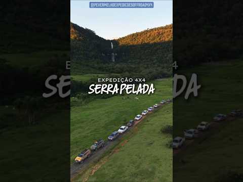 EXPEDIÇÃO SERRA PELADA #expedição #cachoeira #carros4x4 #turismo #parana