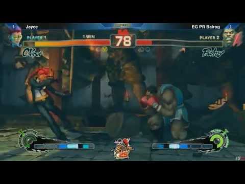 Jayce the Ace (C.Viper) vs EG| PR Balrog (Balrog) SF 25th LA Qualifier SSF4 AE 2012 Top 8