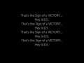 R KELLY SIGN OF VICTORY LYRICS