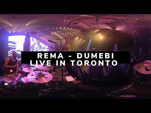 Rema - Dumebi in Toronto (Drumcam)