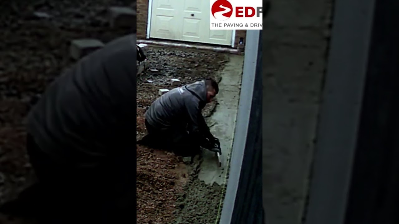 How to do edge for tarmac driveway