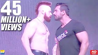 John Abraham Vs Sheamus WWE RAW Superstar Match In Mumbai - Force 2 Promotion video