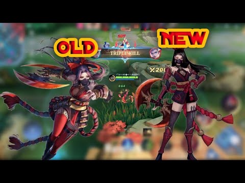 Revamp Desain/Skill Hero Hanabi Scarlet Flower Mobile Legend Bang Bang #mobilelegends #youtube