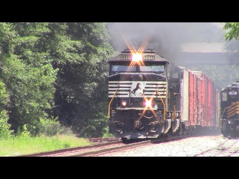 NS 6930 leads NS 373 in Dover, GA 6/27/19 (Featuring Crescent Limited Productions)