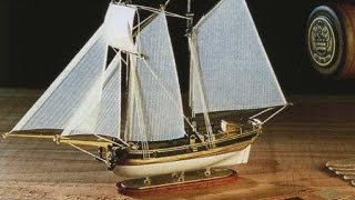 AMATI Golden Yacht 1:300 kit do láhve