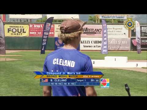 Ben Cleland v Francisco J. Valverde – compound junior men bronze | World Youth Championships 2009