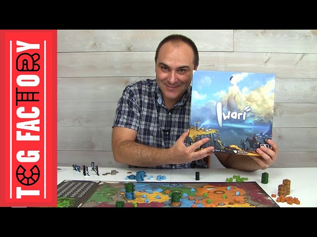 Vídeo relacionado con TCG Factory IWARI Juego de mesa para 2 a 5 jugadores. A partir de 14 años de edad. Perfecto para iniciarse en los juegos de mesa modernos.