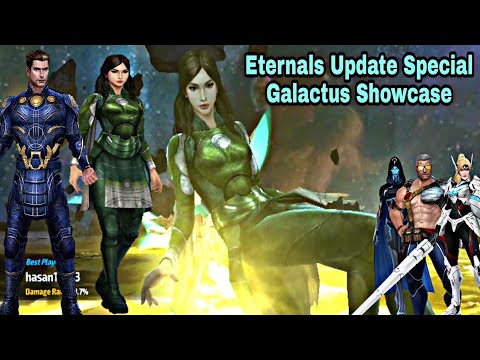 Eternals Update Special Galactus Showcase - Marvel Future Fight
