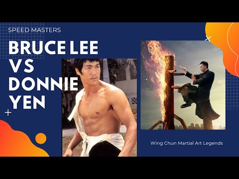 Donnie Yen Vs Bruce Lee Speed Comparison