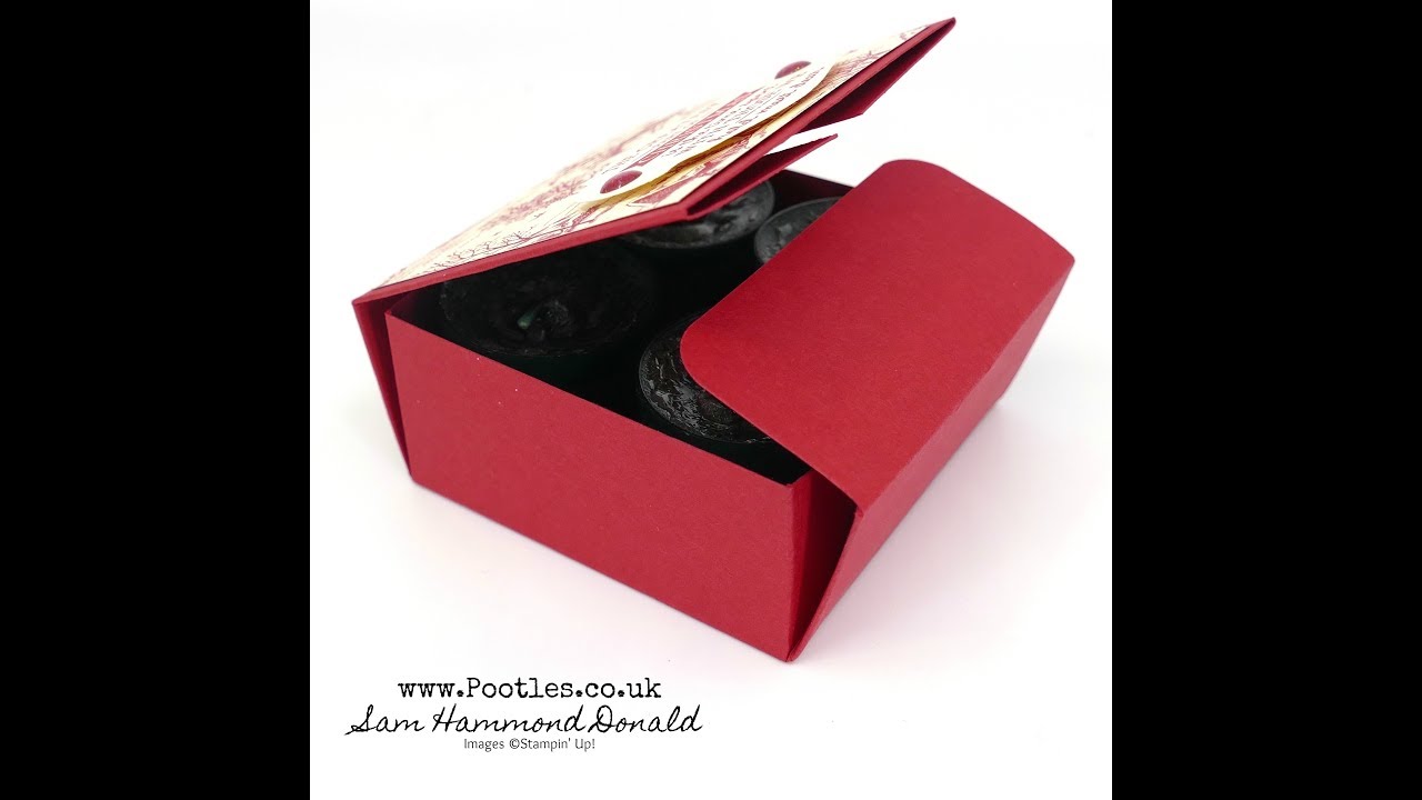 Tuck n Fold Yankee Candle Tea Light Box Tutorial