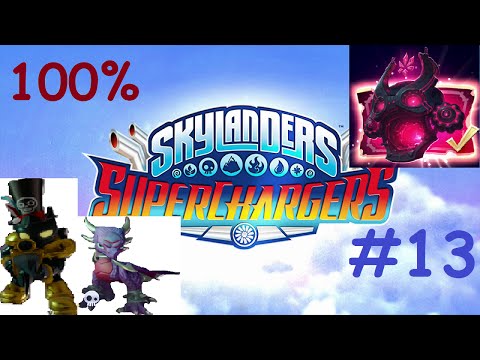 Skylanders Superchargers Walkthrough 100% | NIGHTMARE MODE | Astroblast + Whirlwind (2 Player) #13