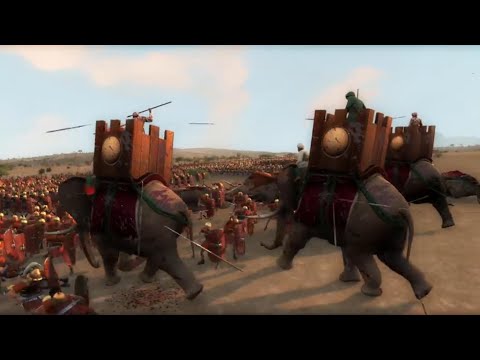 The Battle of Zama 202 BC | Second Punic War - Cinematic Battle
