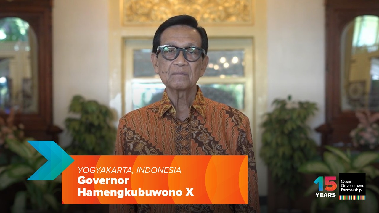 Governor of Yogyakarta: Open Government for Better Public Services