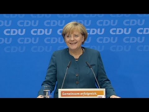 Resaca postelectoral: Merkel no descarta ninguna alianza