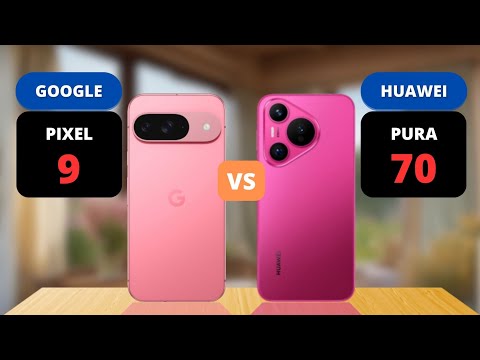 Google Pixel 9 vs Huawei Pura 70 Comparison