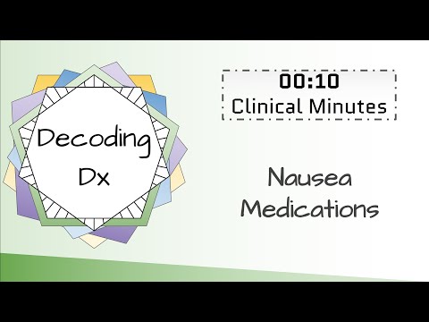 10 Clinical Minutes: Nausea Medications