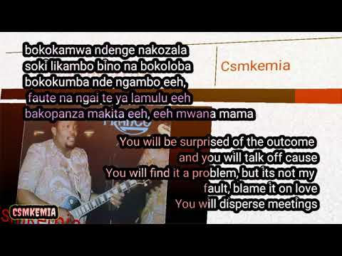 SANDOKA LYRICS-FRANCO MAKIADI FT TP OK JAZZ BAND