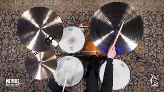 Video thumbnail for Meinl 22" Pure Alloy Custom Medium Thin Ride Cymbal - 2715g (PAC22MTR-1122620R) by Memphis Drum Shop
