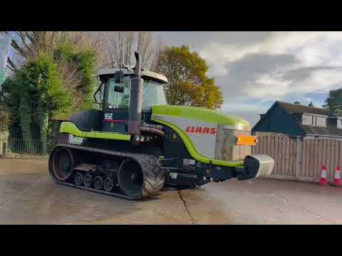CLAAS CHALLENGER 95E TRACKED TRACTOR * 8593 HOURS * C/W FRONT WEIGHTS FOR SALE