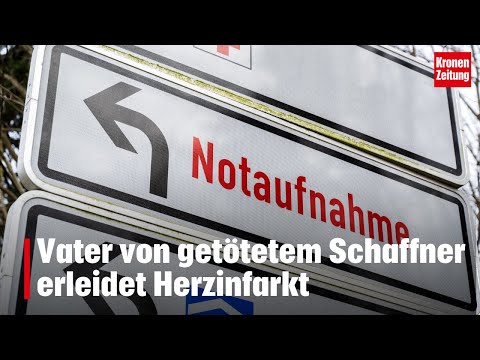 Father of murdered train conductor suffers heart attack | krone.tv NEWS