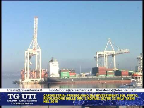 15 02 17 LUKA KOPER PROSEGUE NEGLI INVESTIMENTI E INNOVAZIONI. PRESENTATE NUOVE GRU