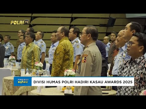 DIVISI HUMAS POLRI HADIRI KASAU AWARDS 2025, PERKUAT SINERGI DENGAN TNI AU