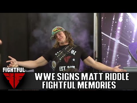 Video: Matt Riddle Signs With WWE, Debuts At NXT Takeover: Brooklyn IV | Fightful, Sean Ross Sapp