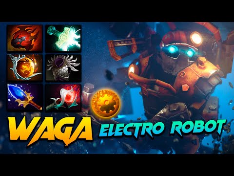 Waga Clockwerk - Electro Robot - Dota 2 Pro Gameplay [Watch & Learn]