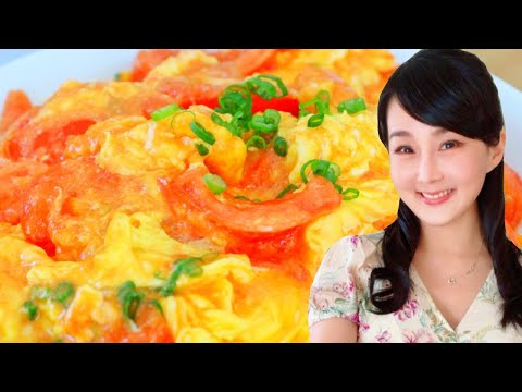 The Best Chinese Stir-Fried Tomatoes and Eggs Recipe by CiCi Li