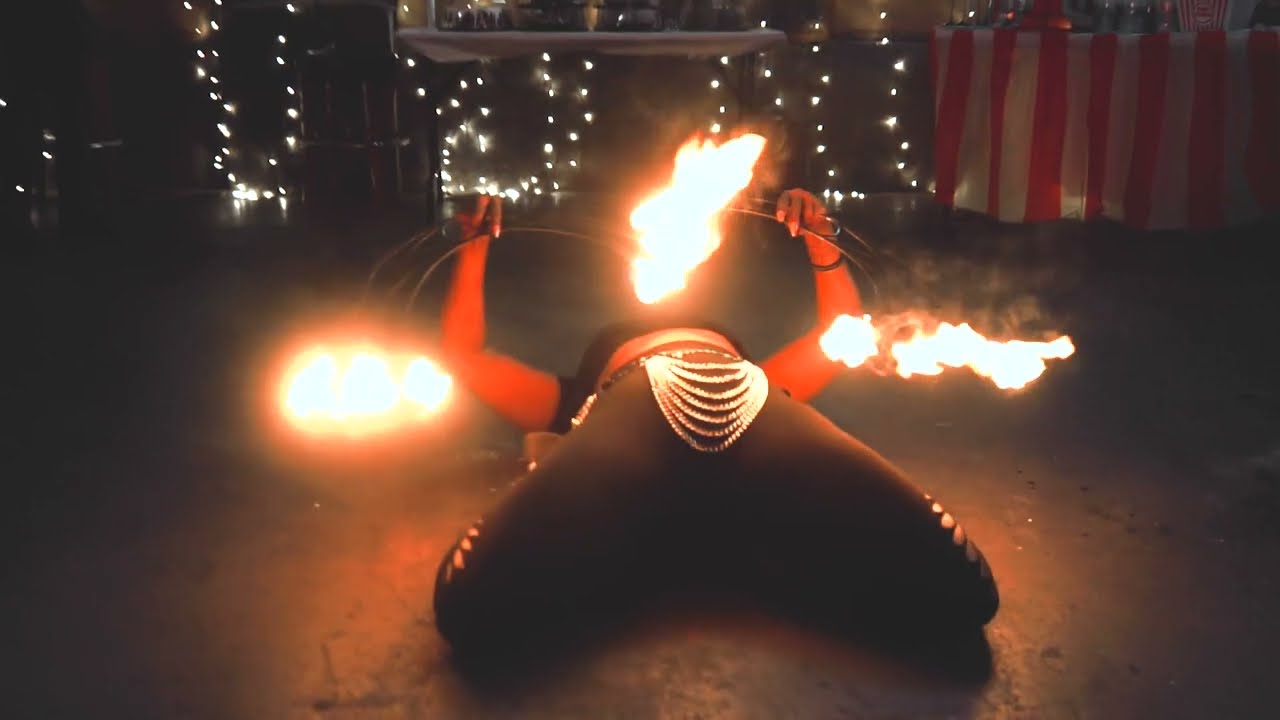 Promotional video thumbnail 2 for Blue Flame The Fire Performer