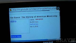 Sanyo Incognito: Web Browsing